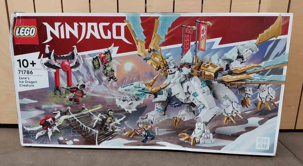 LEGO Ninjago Criatura Dragón de Hielo de Zane CAJA DAÑADA 71787-CD