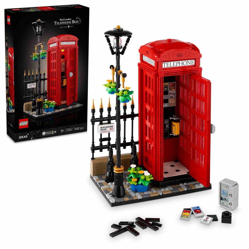 LEGO IDEAS | Cabina Telefónica Roja de Londres - 21347