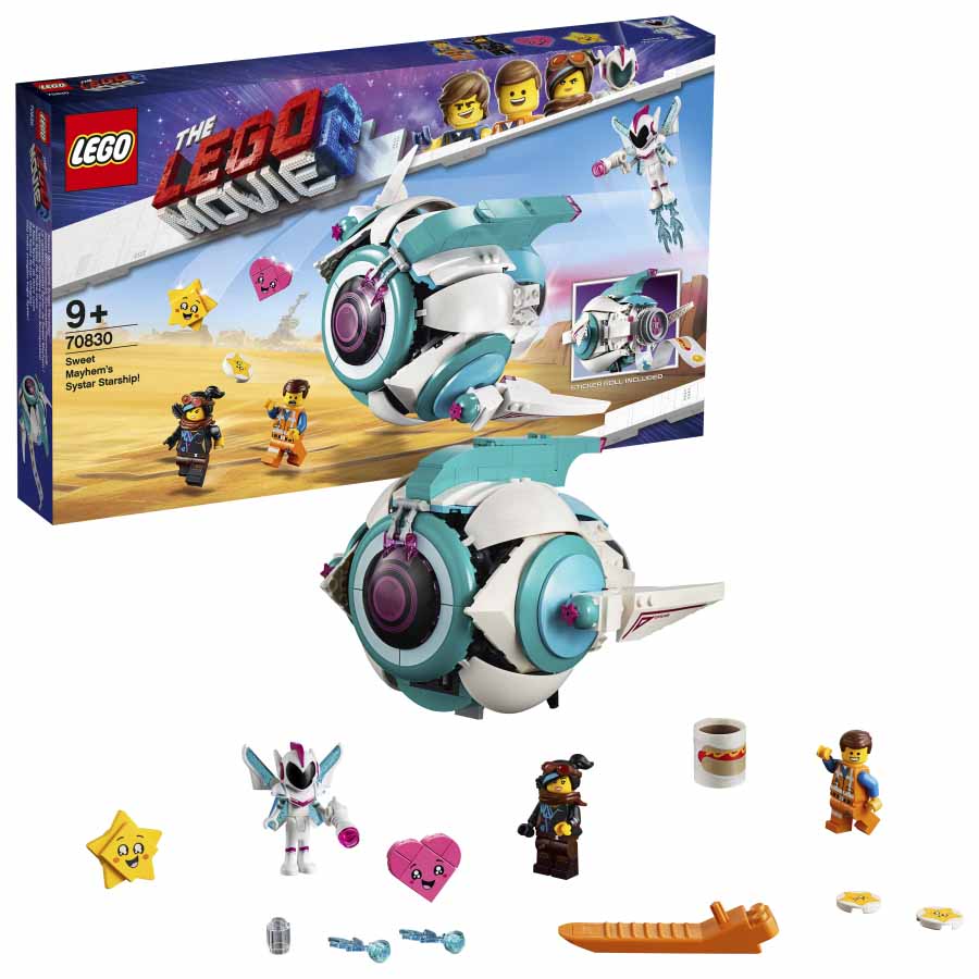 Lego Movie Maker Nave Systar de Dulce Caos 70830