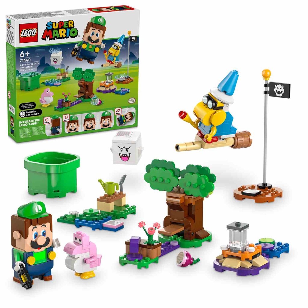 LEGO Super Mario | Aventuras interactivas con LEGO Luigi- 71440