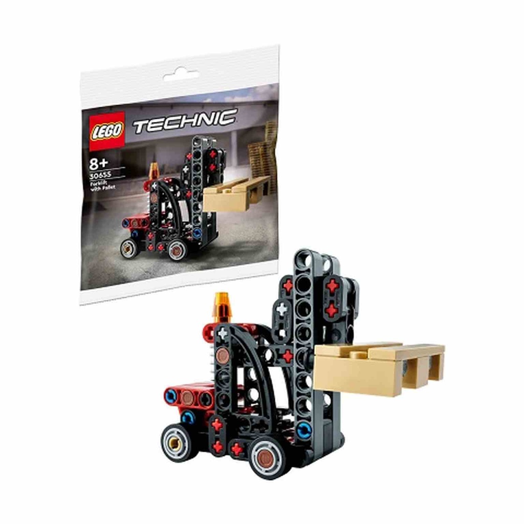 LEGO TECHNIC | Carretilla Elevadora con Palé - 30655