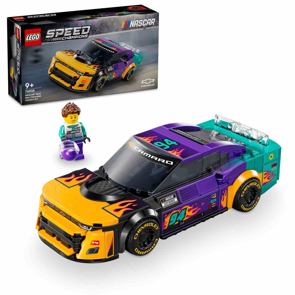 LEGO Speed Champions | NASCAR® Next Gen Chevrolet Camaro ZL1 - 76935