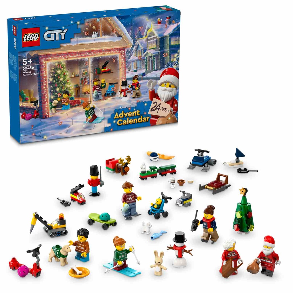 LEGO CITY |Calendario de Adviento 2024  - 60436