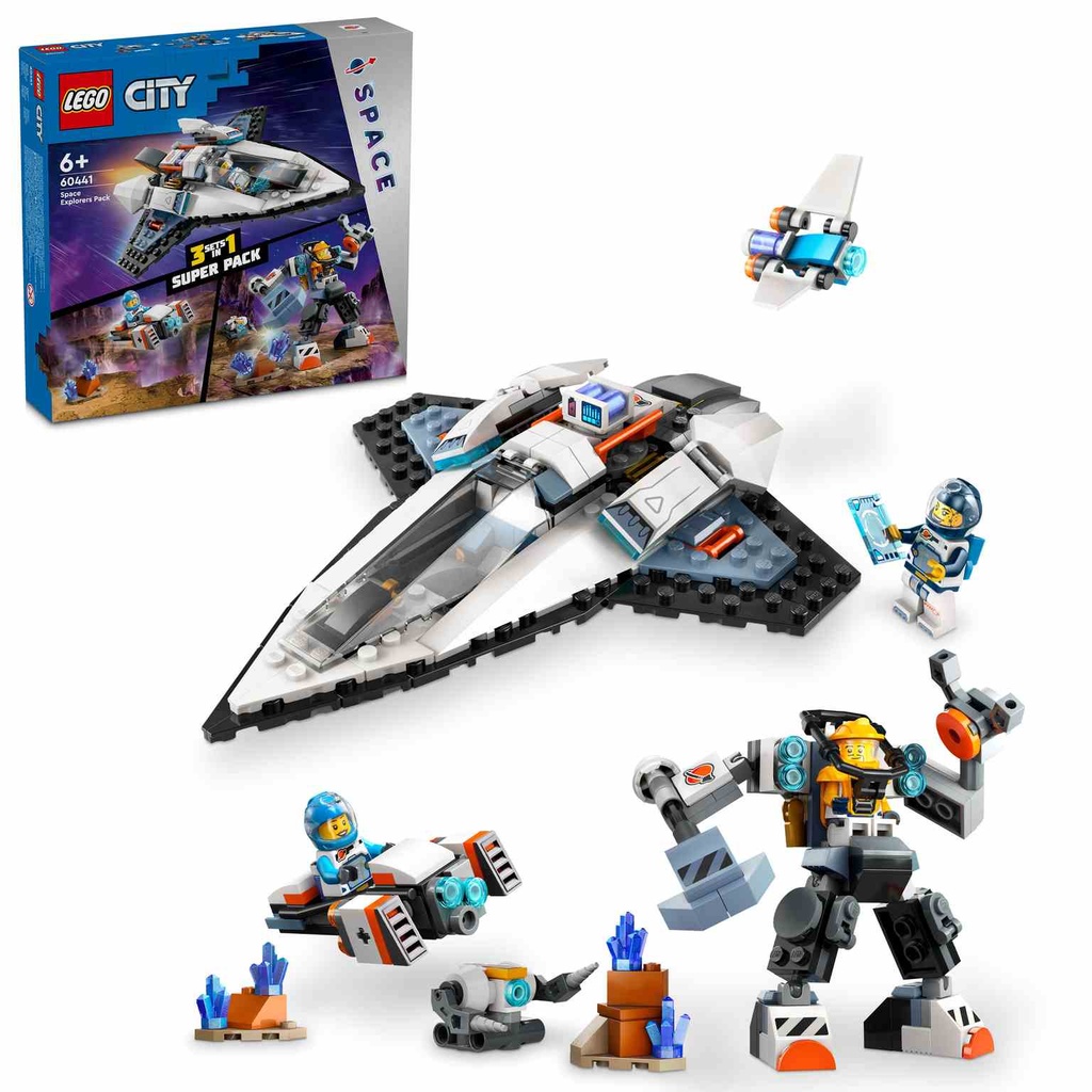 LEGO CITY |Pack de Exploradores del Espacio  - 60441