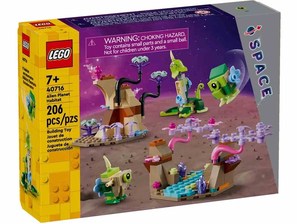 LEGO SPACE | Hábitat Planetario Extraterrestre - 40716
