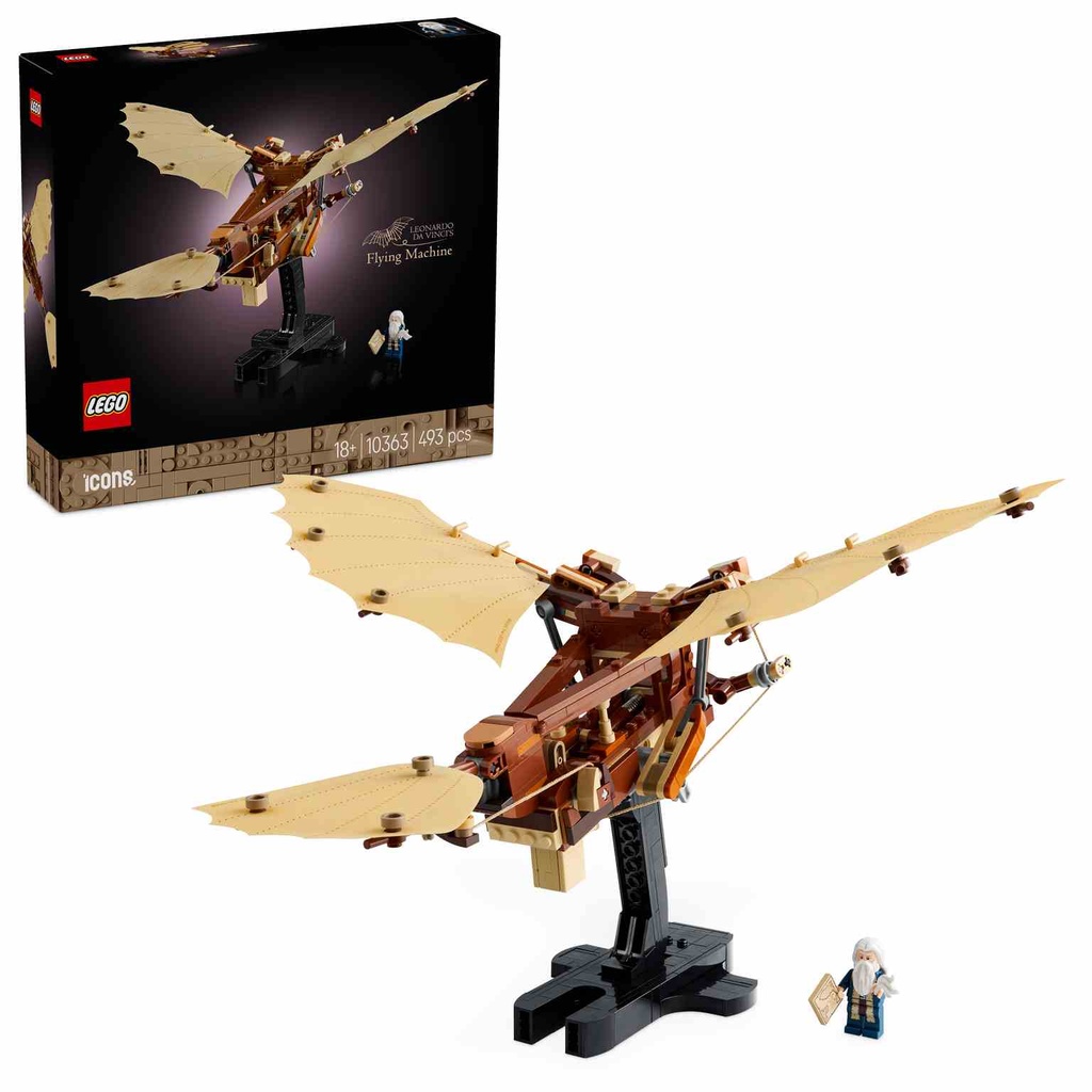 LEGO ICONS | Máquina Voladora de Leonardo da Vinci - 10363
