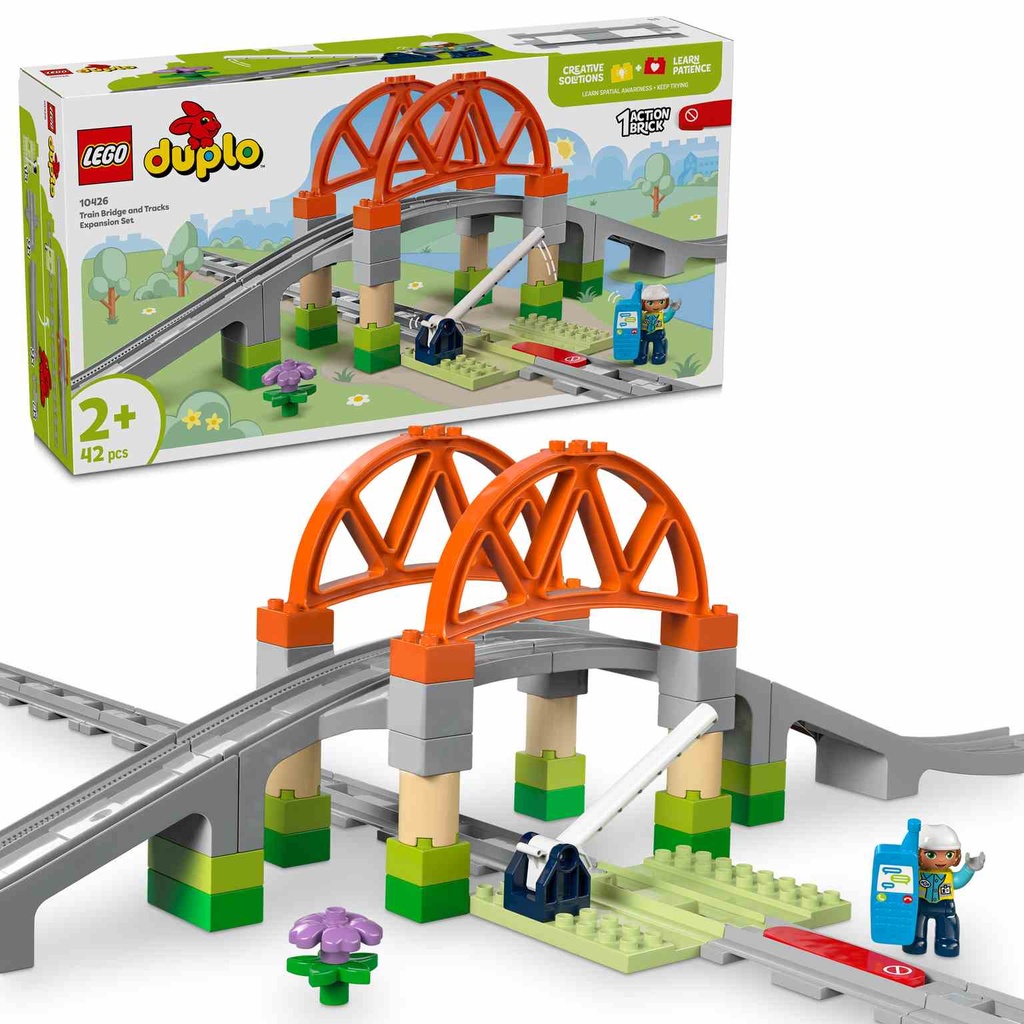 LEGO DUPLO | Set de Expansión: Puente y Vías Ferroviarias - 10426