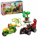 LEGO MARVEL |Spin y Electro: Duelo de Vehículos Dinosaurio  - 11198