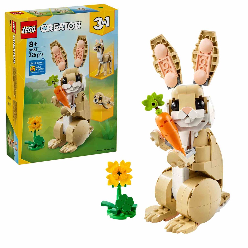 LEGO CREATOR 3en1 | Lindo Conejito - 31162