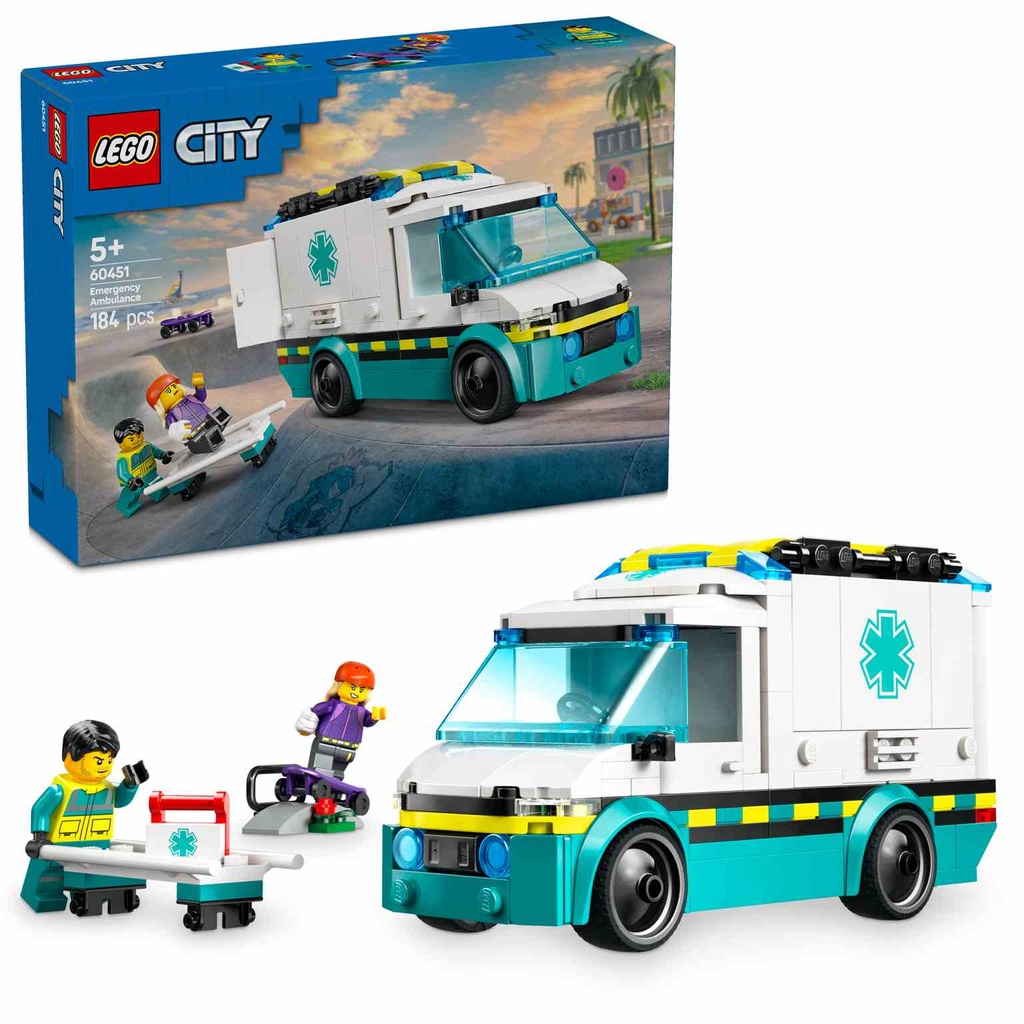 LEGO CITY | Ambulancia de Emergencias - 60451