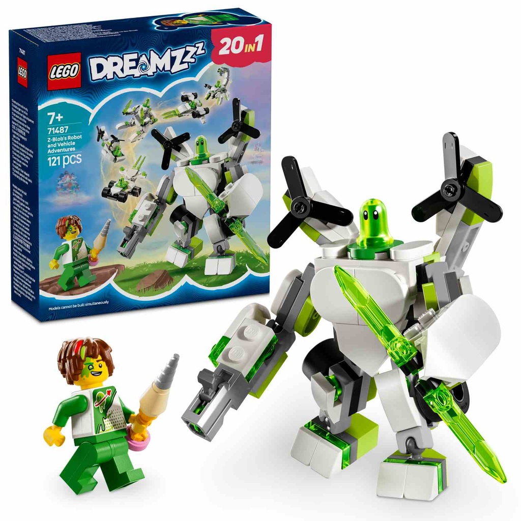 LEGO DREAMZzz | Aventuras de Z-Blob: Robots y Vehículos - 71487