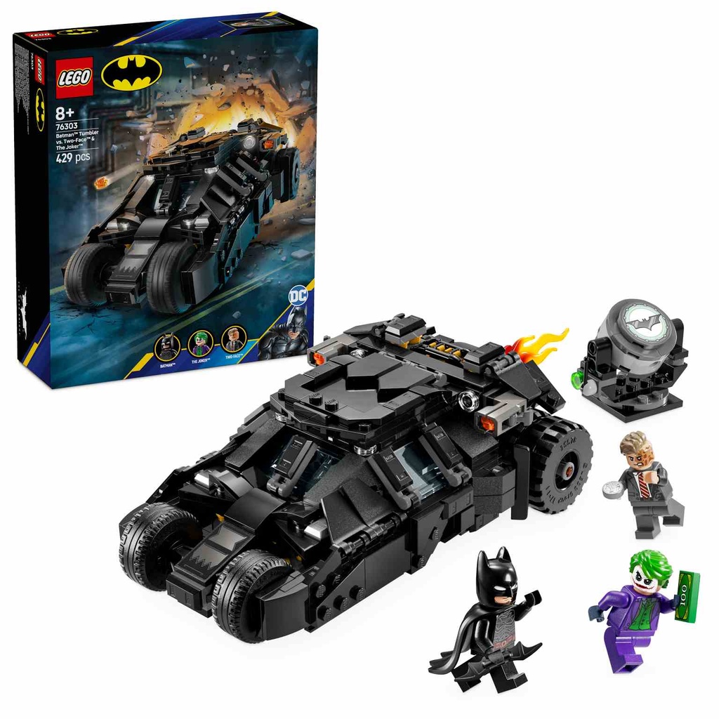 LEGO DC | Tumbler de Batman™ vs. Two-Face y The Joker - 76303