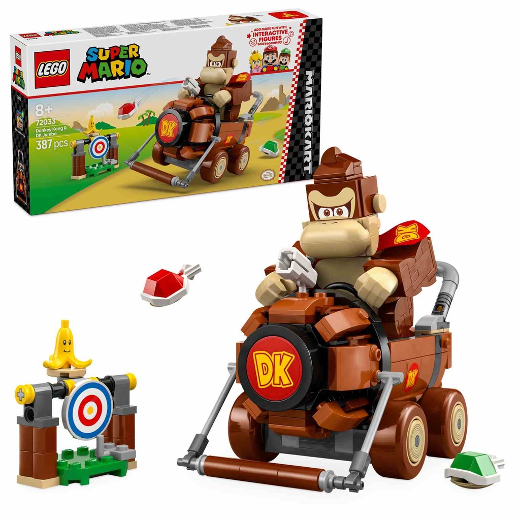 LEGO Super Mario | Mario Kart: Donkey Kong y Jumbo DK - 72033