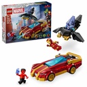 LEGO MARVEL | Deportivo de Iron Man y Black Panther vs. Hulk Rojo - 76310