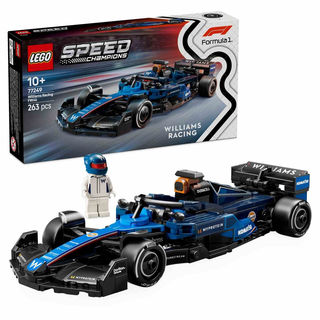 LEGO Speed Champions | Coche de Carreras Williams Racing FW46 F1 - 77249