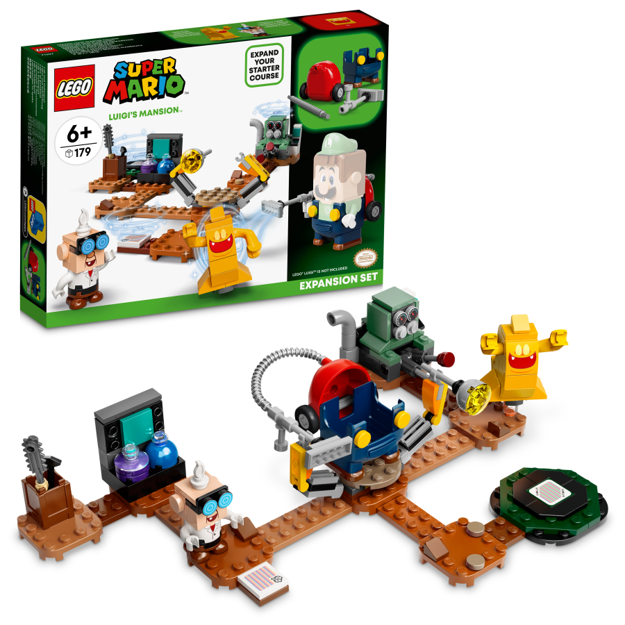 Lego Super Mario Laboratorio y Succionaentes de Luigi’s Mansion™ 71397