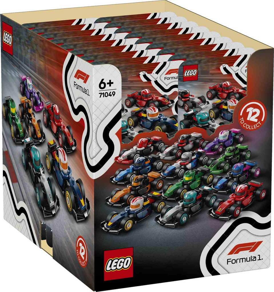 LEGO Minifiguras | Edición F1 CAJA COMPLETA  - 71049-CC