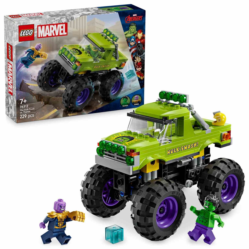 LEGO MARVEL | Camión de Hulk vs. Thanos - 76312