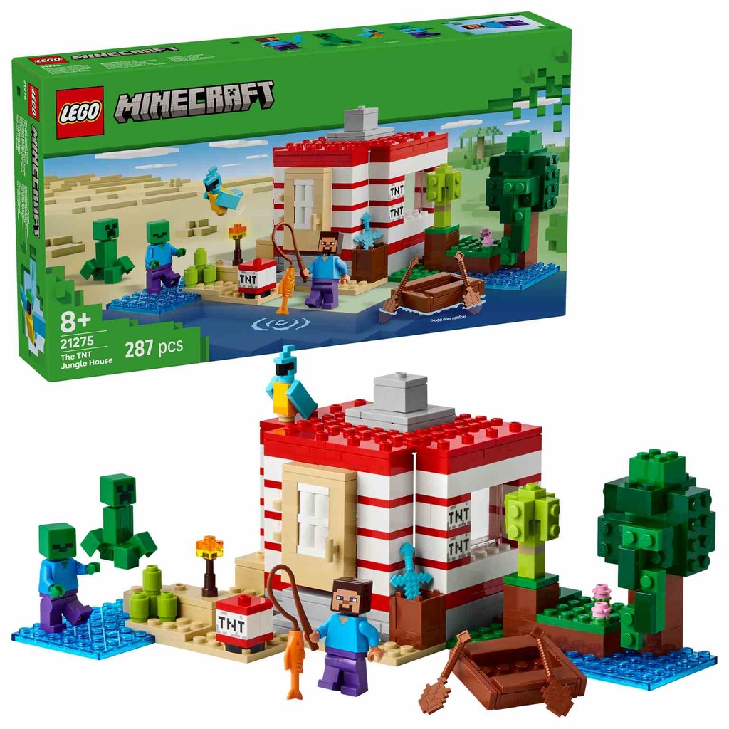 LEGO MINECRAFT | La Casa-Dinamita de la Selva - 21275