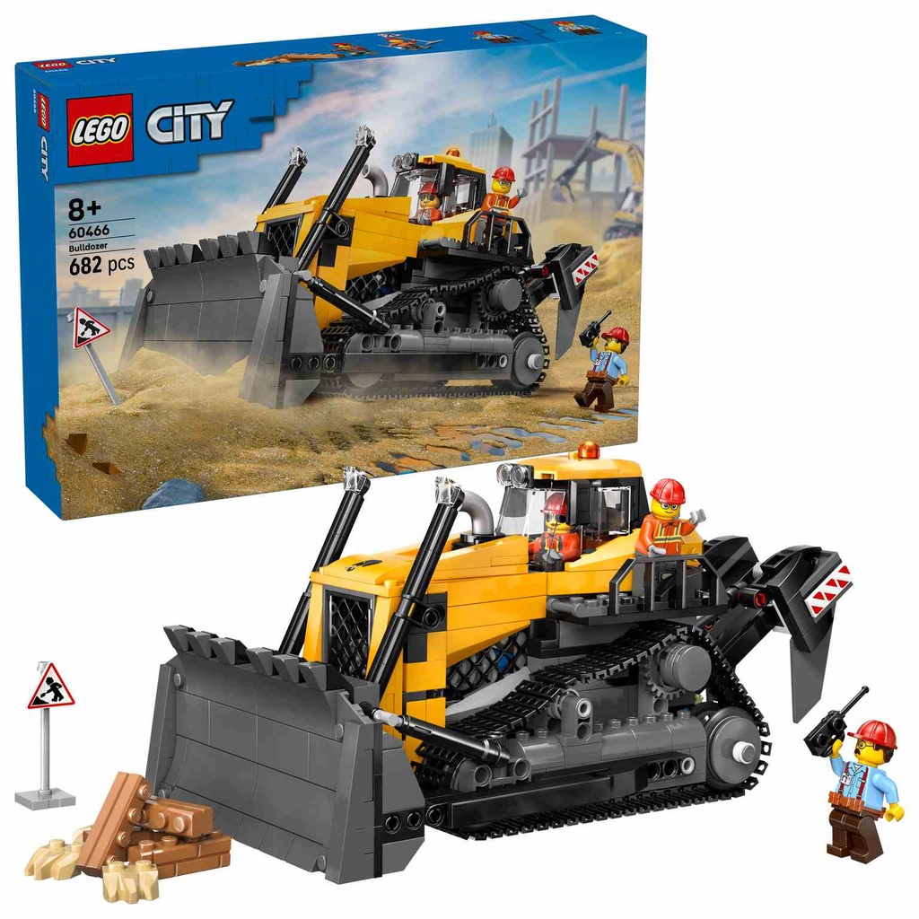 LEGO CITY | Buldócer Amarillo - 60466