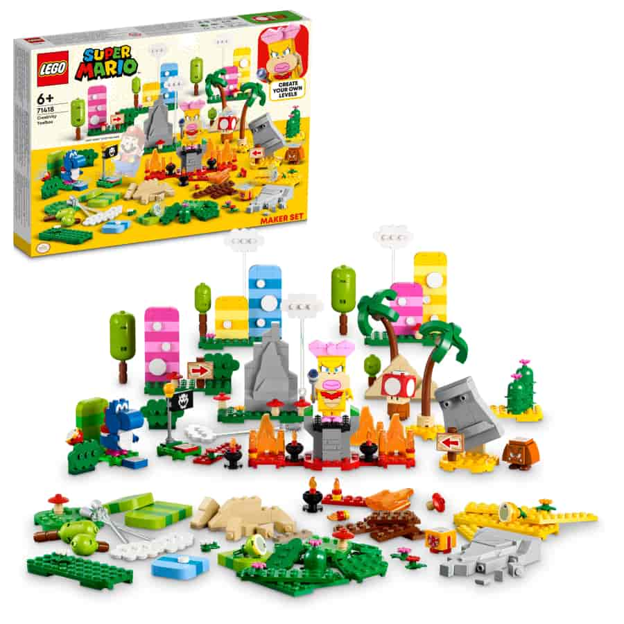 Lego Super Mario Set de Creación: Caja de herramientas creativas 71418