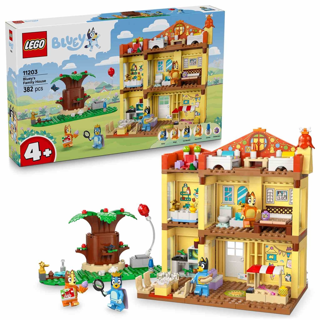 LEGO BLUEY | Casa Familiar de Bluey  - 11202