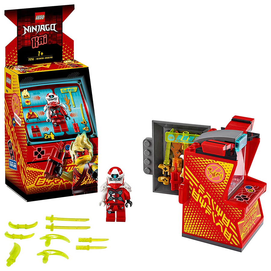 Lego Ninjago Cabina de JuegoAvatar de Kai 71714