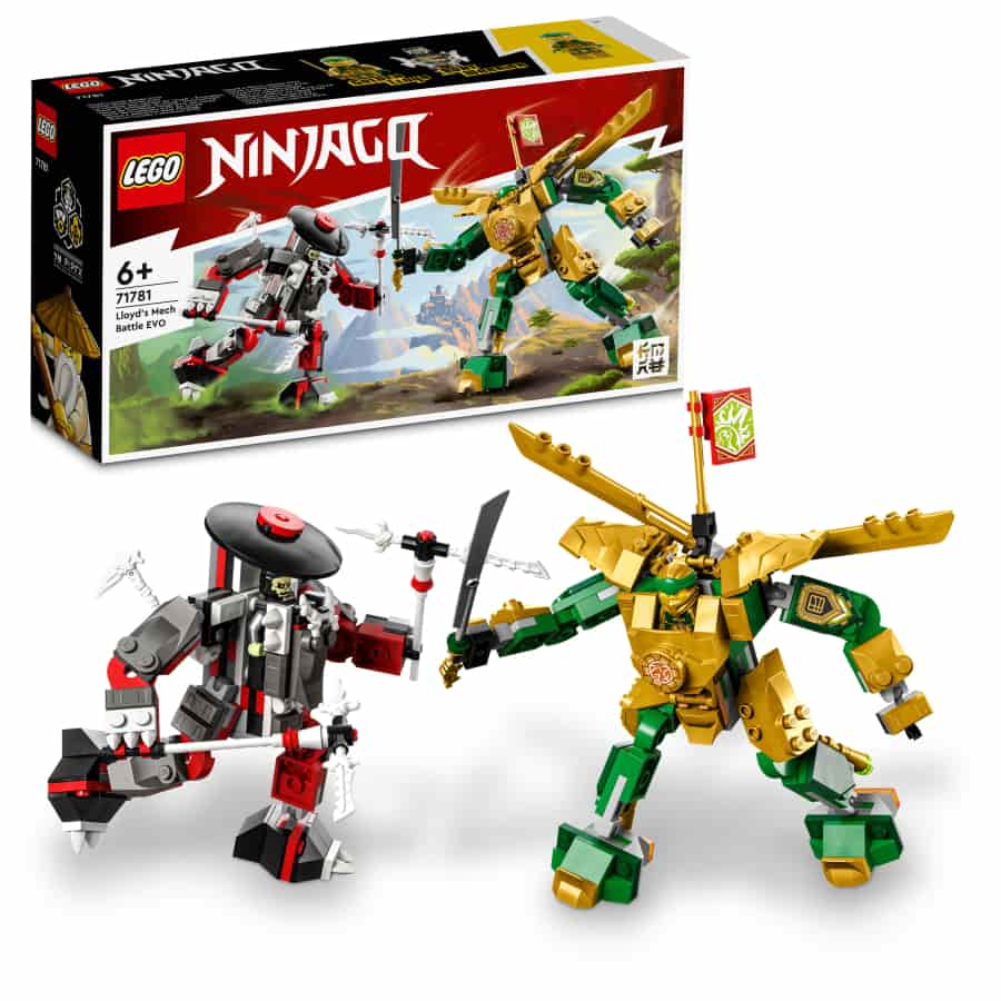 Lego Ninjago Meca de Combate Ninja EVO de Lloyd 71781