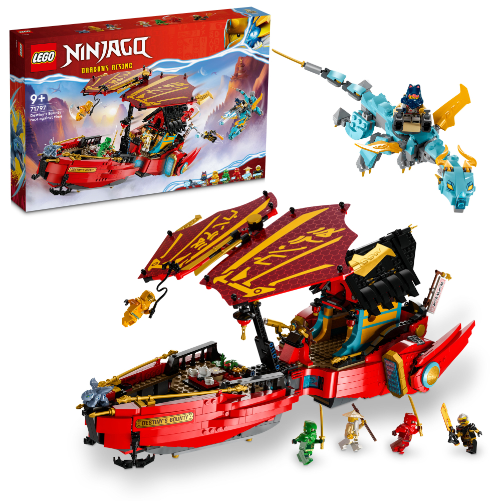 Lego Ninjago Barco de Asalto Ninja: Carrera Contra el Tiempo 71797