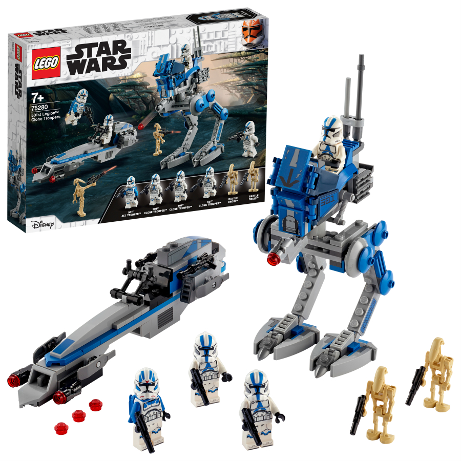 Lego Star Wars Soldados Clon de la Legión 501 75280