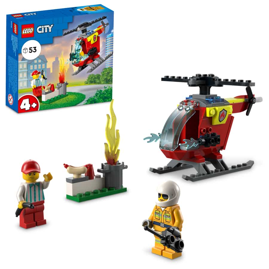 Lego City Helicóptero de Bomberos 60318