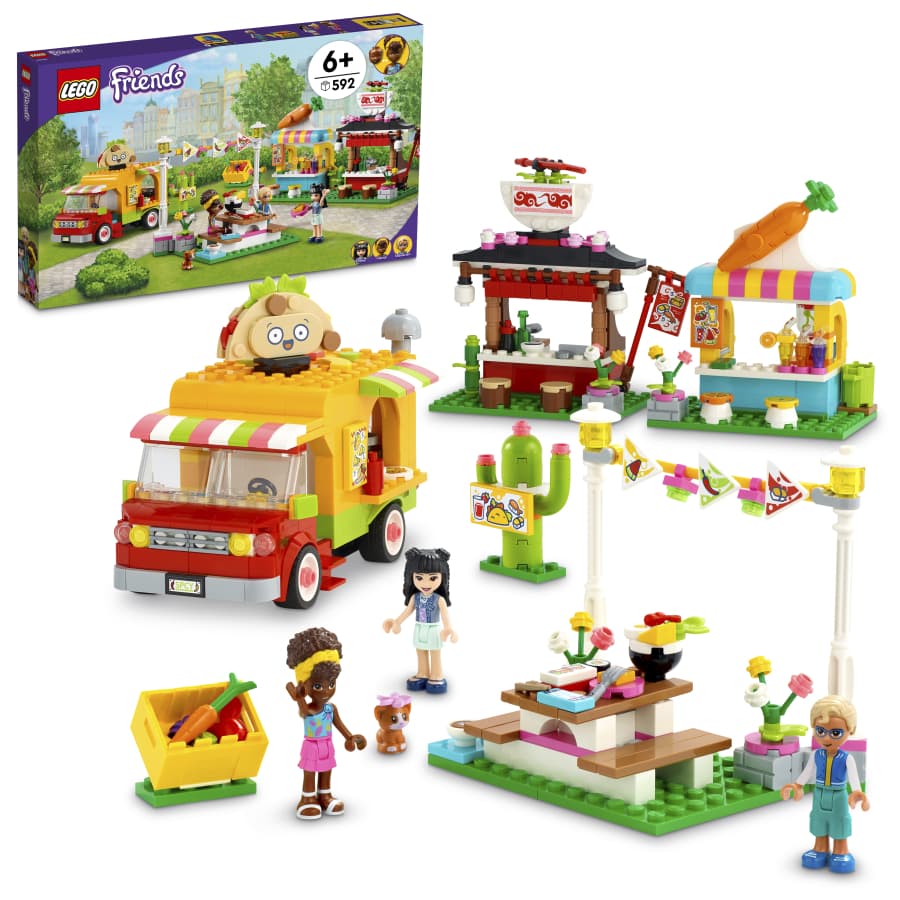 Lego Friends Mercado de Comida Callejera 41701