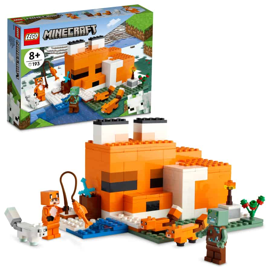 Lego Minecraft El Refugio-Zorro 21178