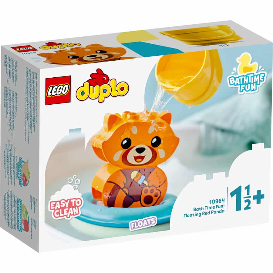 Lego Duplo Diversión en el Baño: Panda Rojo Flotante 10964