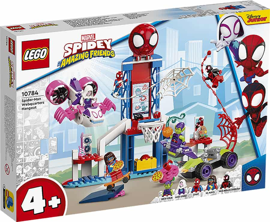 Lego Marvel superheroes Cuartel General Arácnido de Spider-Man 10784