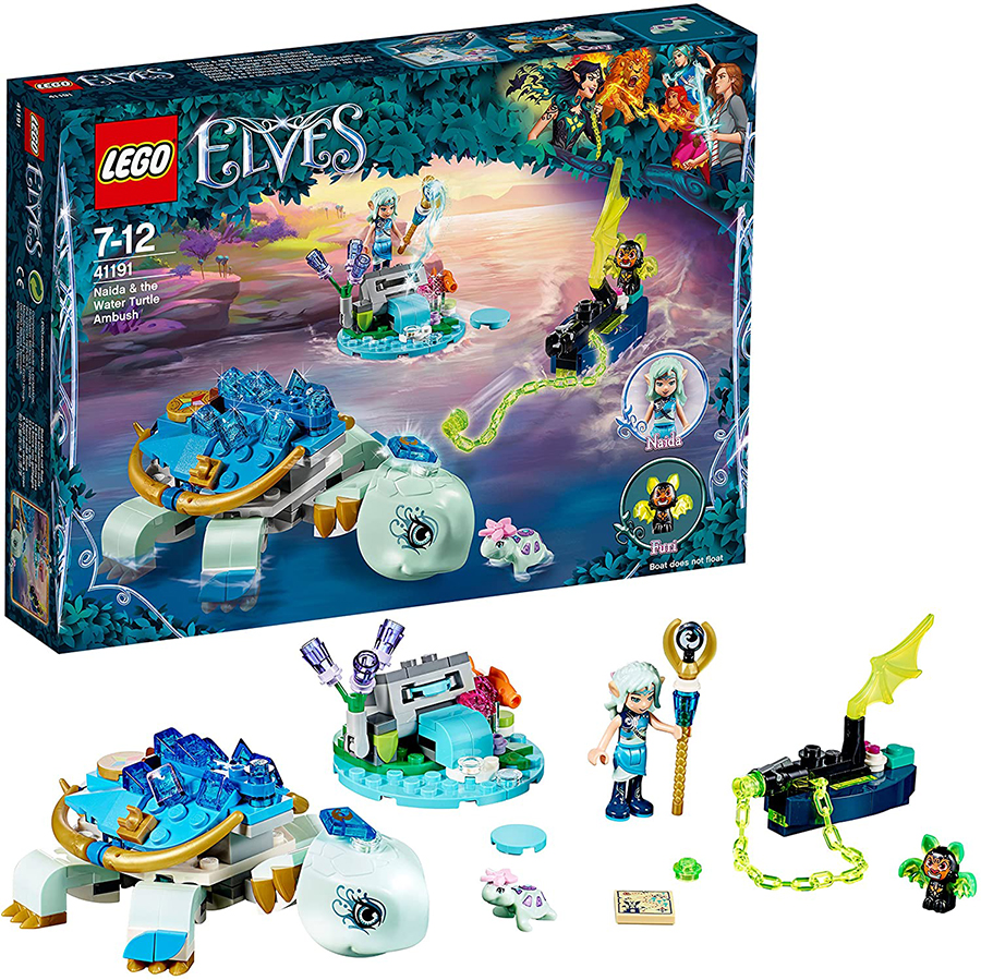 Lego Elves Naida y la emboscada de la tortuga del agua  41191