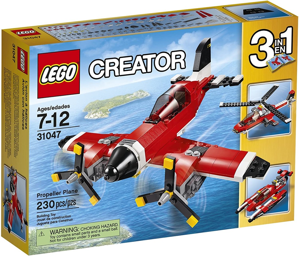 Lego Creator Avion con helices 31047