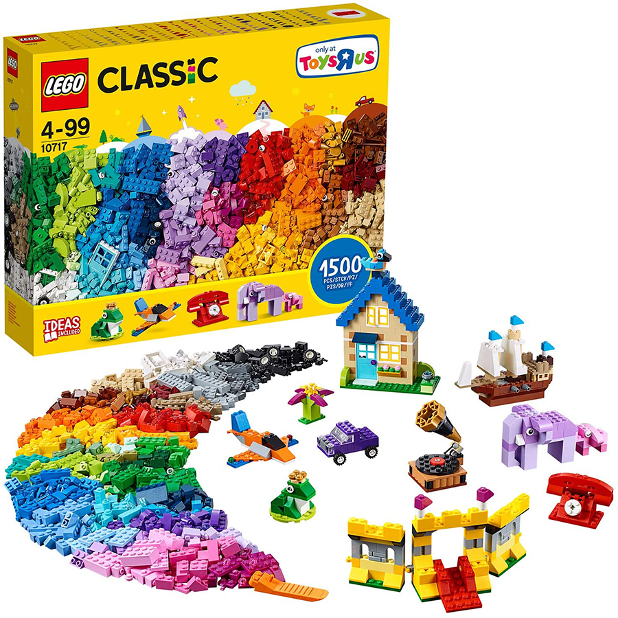 Lego Classic: Ladrillos, ladrillos, ladrillos 10717