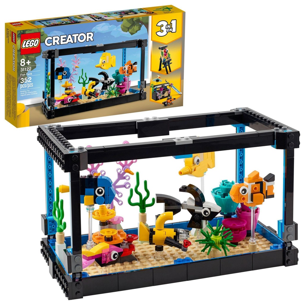 Lego Creator 3en1 Acuario 31122