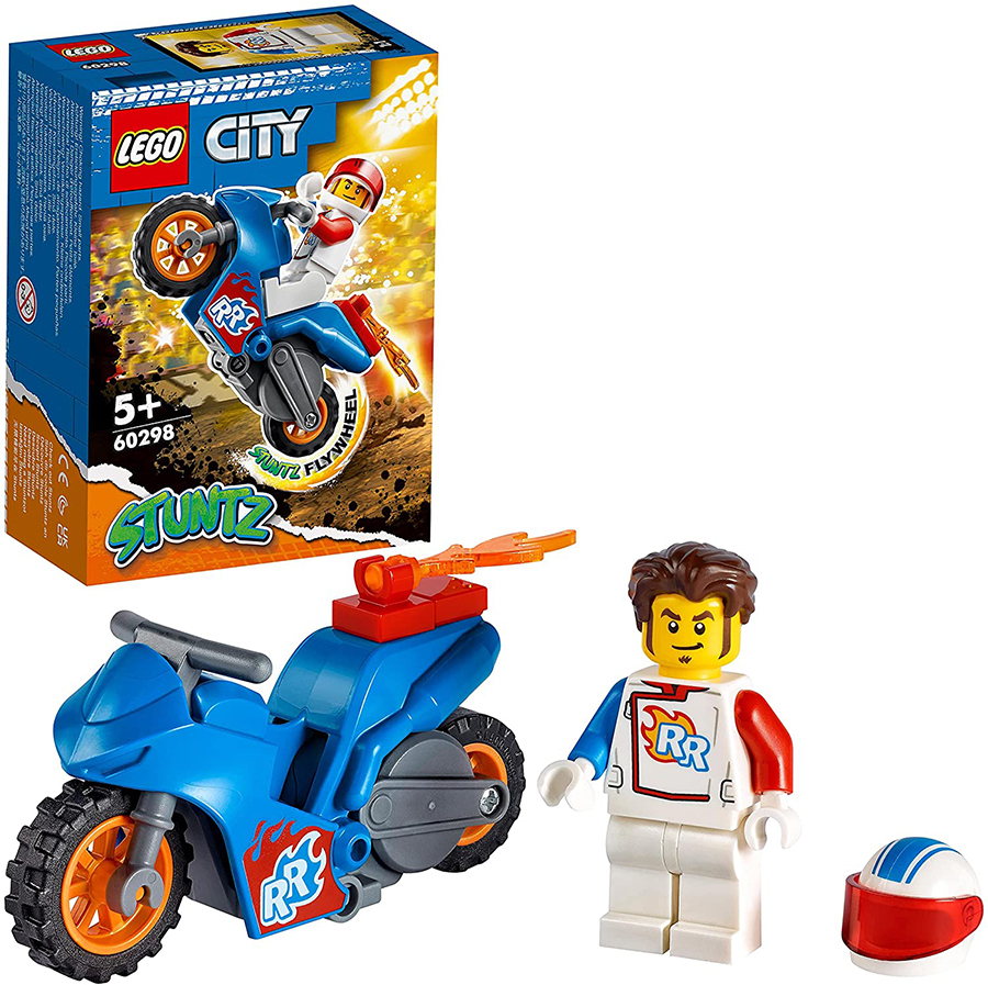 Lego City Rocket Stunt Bike V29  60298