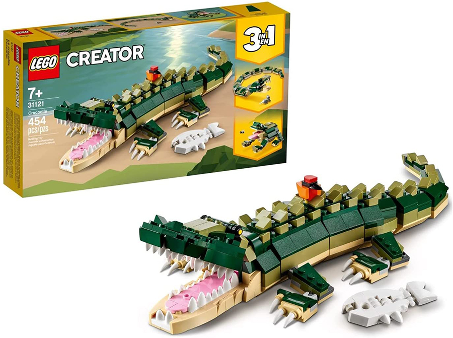 Lego Creator 3 en 1 Cocodrilo 31121