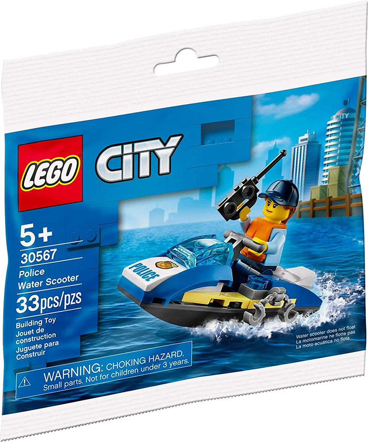 Lego City  Police Jet Ski 30567