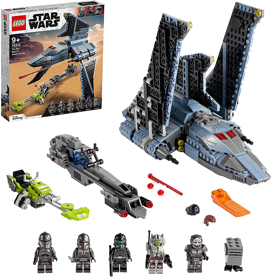 Lego Star Wars The Bad Batch™: Lanzadera de Ataque 75314