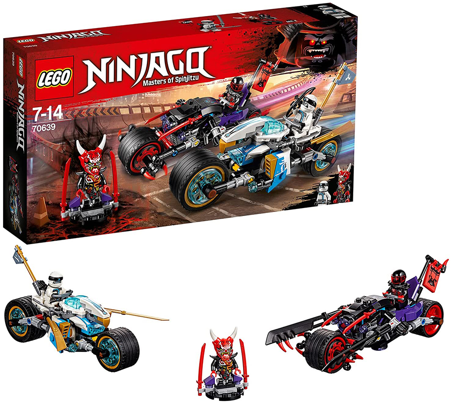 Lego Ninjago Carrera Callejera del Jaguar Serpiente 70639