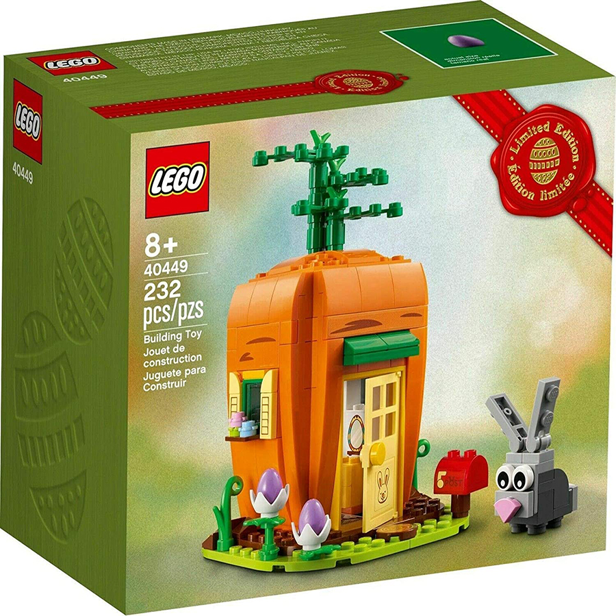 Lego BrickHeadz Casa-Zanahoria del Conejo de Pascua 40449