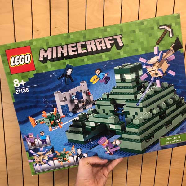 Lego Minecraft Monumento Oceánico 21136-CD