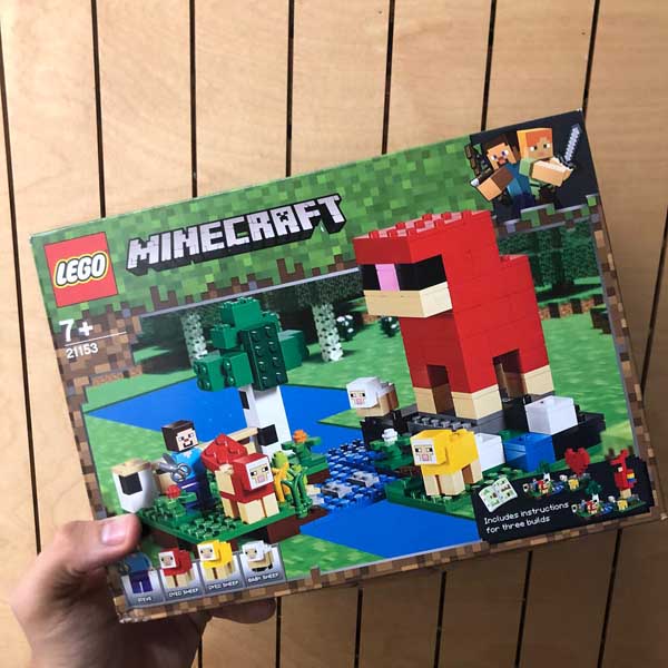 Lego Minecraft La Granja de Lana 21153-CD