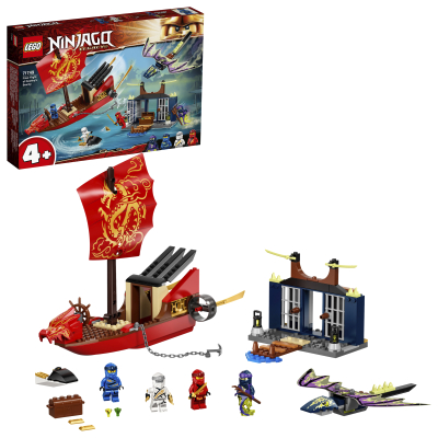 Lego Ninjago Vuelo Final del Barco de Asalto Ninja 71749