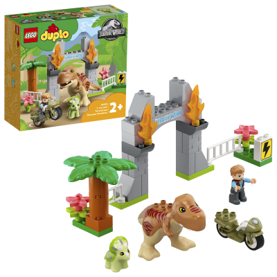 Lego Duplo Fuga del T. rex y el Triceratops 10939