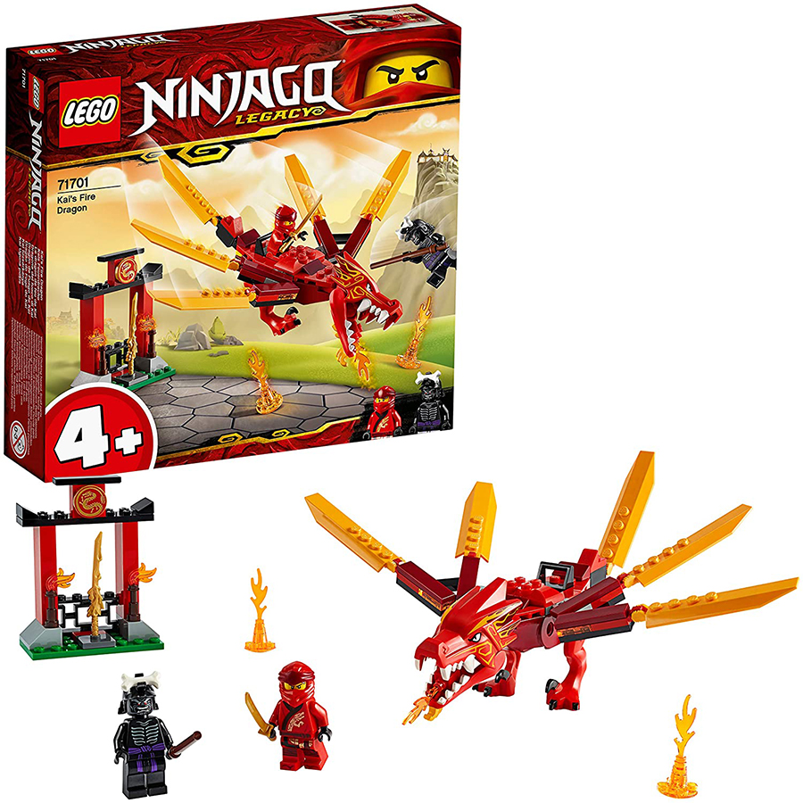 Lego Ninjago Dragon de fuego de Kai 71701